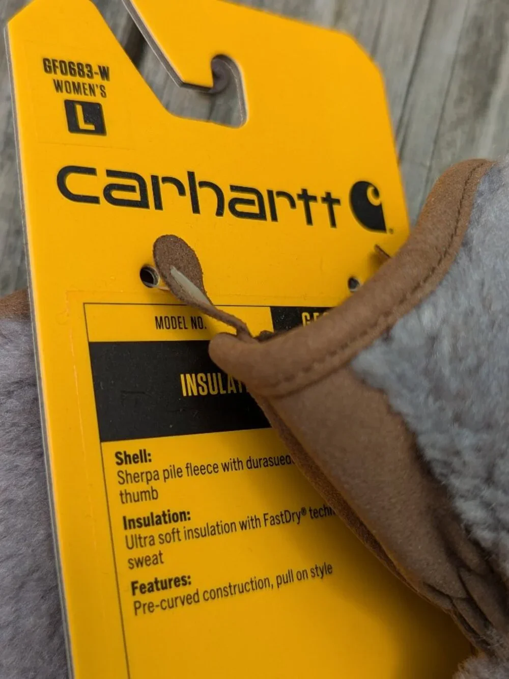 Carhartt Women's Sherpa Insulated Mitt (Large)